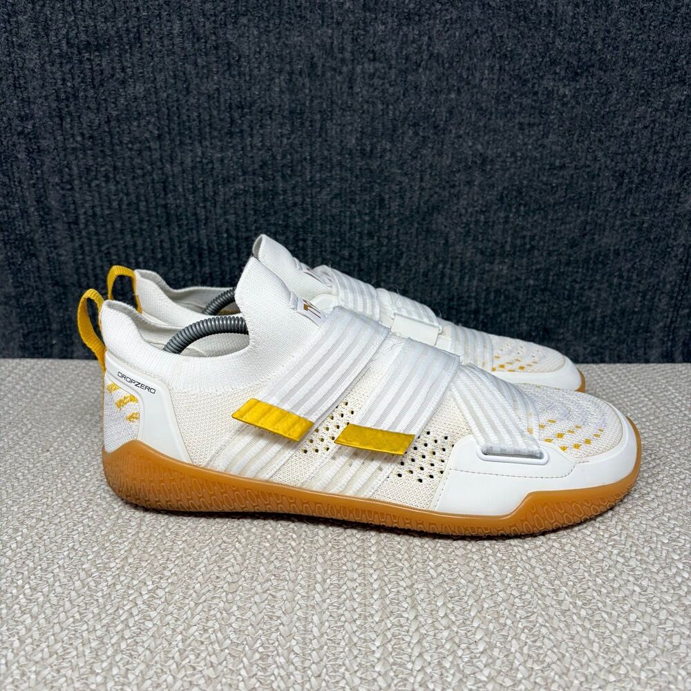TYR DropZero Lifter Squat University White Gold Gum Barefoot Shoes Men’s 11.5